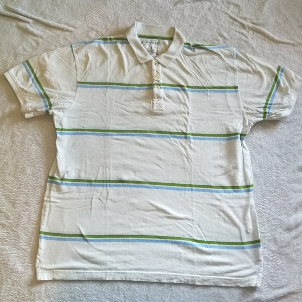 Wrangler Striped Polo Shirt